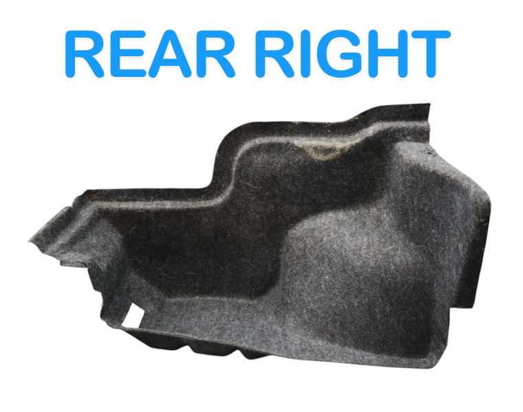 Load image into Gallery viewer, 02-05 Ford Thunderbird Rear Right Side Trunk Floor Carpet Panel 1W6Z7645422AAA
