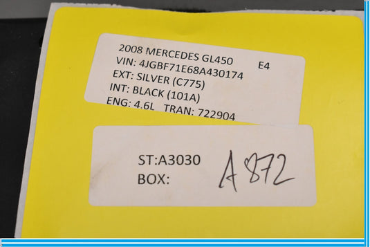 06-09 Mercedes GL450 ML550 X164 IPod Interface Control Module Unit Oem