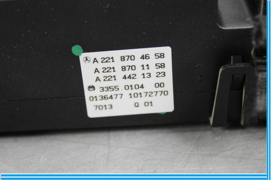 07-14 Mercedes S550 CL550 W221 A/C AC Heater Climate Control Switch Oem
