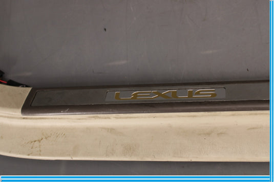 02-05 Lexus SC430 Front Left Driver Side Door Scuff Sill Plate Trim Oem