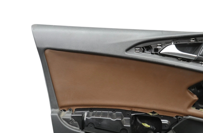 Load image into Gallery viewer, 12-18 Audi A6 Quattro Front Left Driver Side Interior Door Panel Cover Trim Oem
