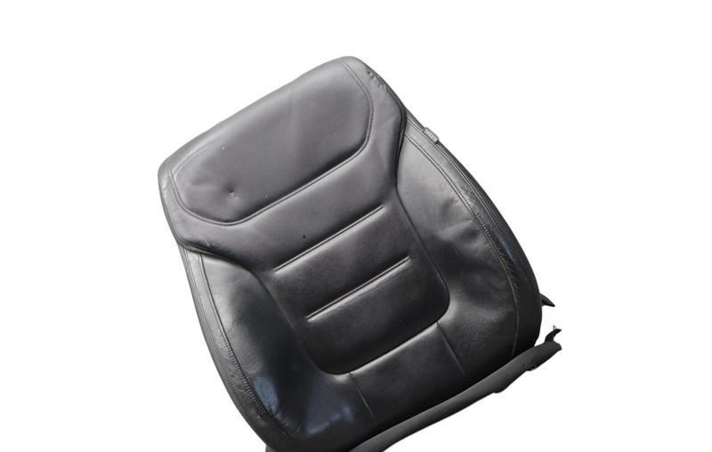 Load image into Gallery viewer, 11-16 Volkswagen VW Touareg Front Left Driver Upper Seat Cushion Cover Black Oem
