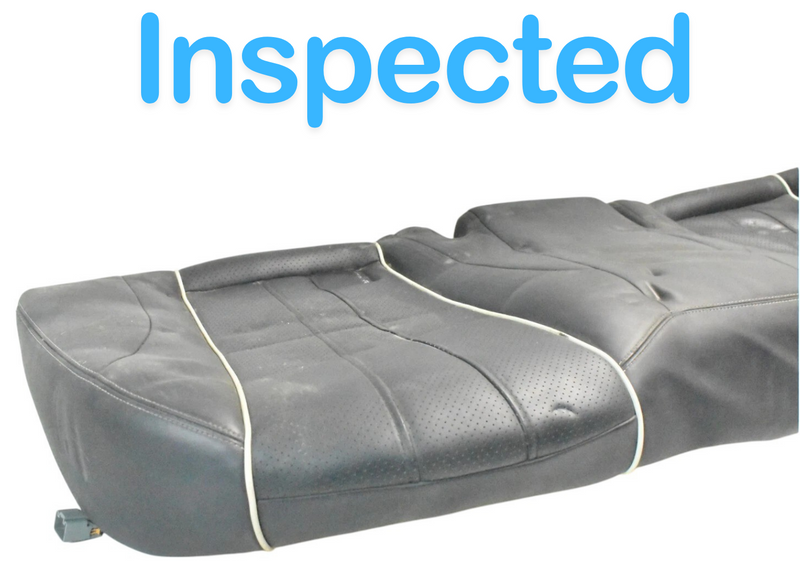 Load image into Gallery viewer, 10-19 Jaguar XJL X351 Rear Lower Seat Bottom Cushion AW93F63804ED Black Oem
