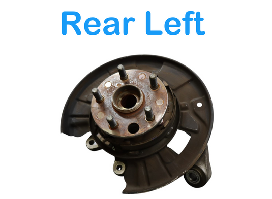 07-17 Lexus LS460 Rear Left Driver Side Spindle Knuckle Hub 4230550100 Oem
