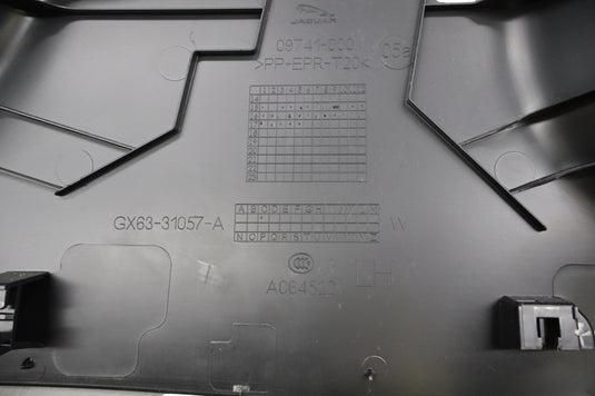 16-23 Jaguar X260 XF Left Driver Side Lower Center B-Pillar Trim Cover Panel Oem