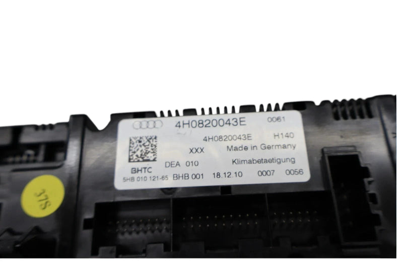 Load image into Gallery viewer, 11-14 Audi A8 A8L Quattro AC A/C Air Conditioning Temperature Control Panel OEM
