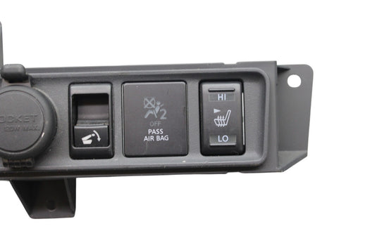 11-17 Infiniti QX56 QX80 Center Dash Lower Seat Wheel Heat Switch Panel Oem