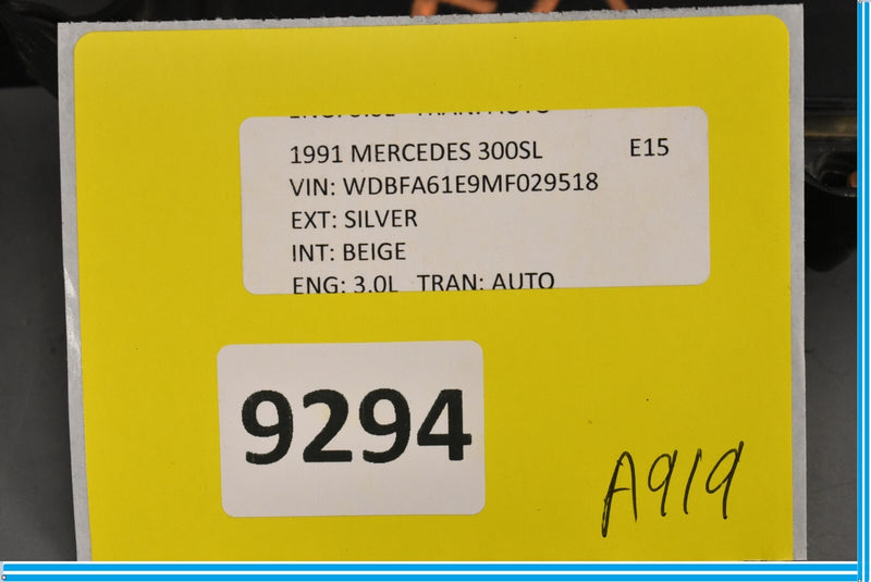 Load image into Gallery viewer, 90-93 Mercedes 300SL Fuse Relay Box Plastic Cover Oem
