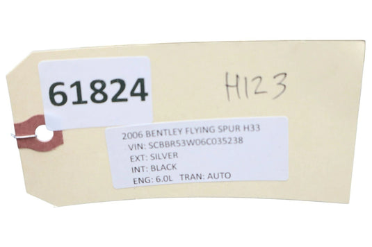 03-12 Bentley Continental Flying Spur Right Side Dash A/C Air Vent Grill OEM