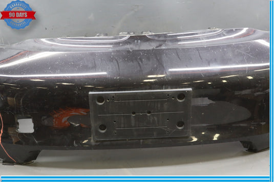 14-17 BMW i3 i3s Front Bumper Cover Panel Assembly Black 737444604 *damaged*