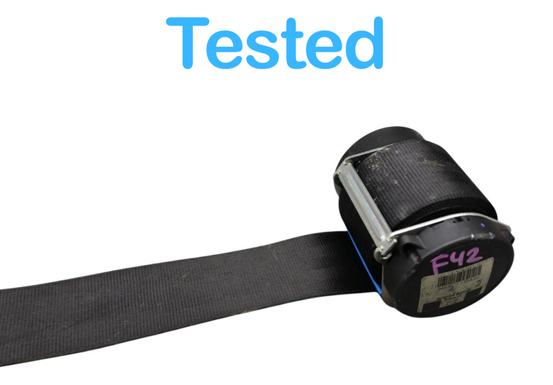 Load image into Gallery viewer, 06-13 Bentley Continental Flying Spur Rear Center Middle Seat Belt Black OEM
