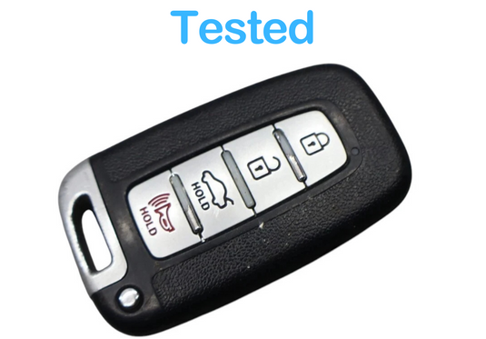 2016 Hyundai Genesis Smart Remote Key Fob 4-Buttons Black 95440B1210 OEM