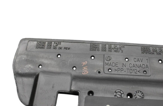 03-09 Hummer H2 Rear Right Side Lower Back Seat Folding Carpet Trim Panel Oem