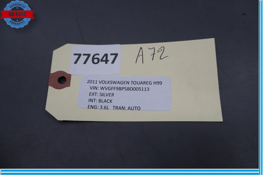 11-17 Volkswagen Touareg Front Left Driver Side Door Panel Trim Molding Oem