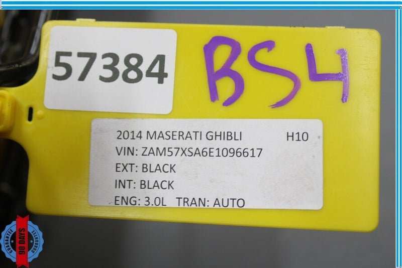 Load image into Gallery viewer, 14-17 Maserati Ghibli Rear Lower Bottom Bench Seat Cushion Black Oem
