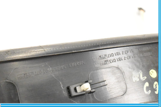 09-15 BMW 750i F01 Rear Left Door Sill Scuff Plate Trim 51478046289 Oem