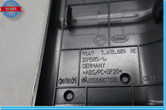 16-22 BMW X1 F48 Rear Trunk Scuff Loading Sill Trim Molding Cover Oem