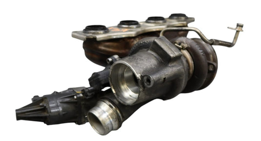 13-16 BMW 320i XDRIVE Engine Turbo Turbocharger W/ Manifold 4947714010 Oem