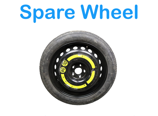 07-13 Mercedes W221 S350 S550 19" inch Emergency Spare Tire Wheel 155/70 R19 Oem