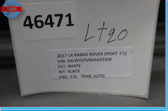 14-22 Land Rover Range Rover Sport Rear Center Bumper Mount Bracket Oem