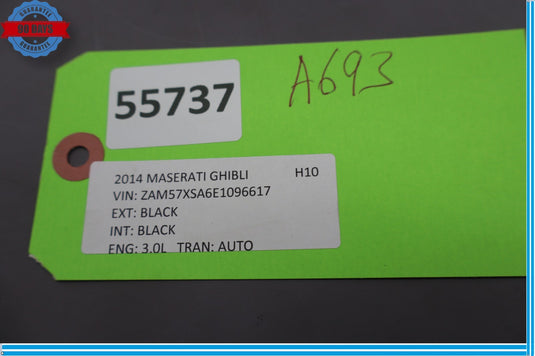 14-19 Maserati Ghibli Lower Steering Column Trim Cover Panel S311004060 Oem