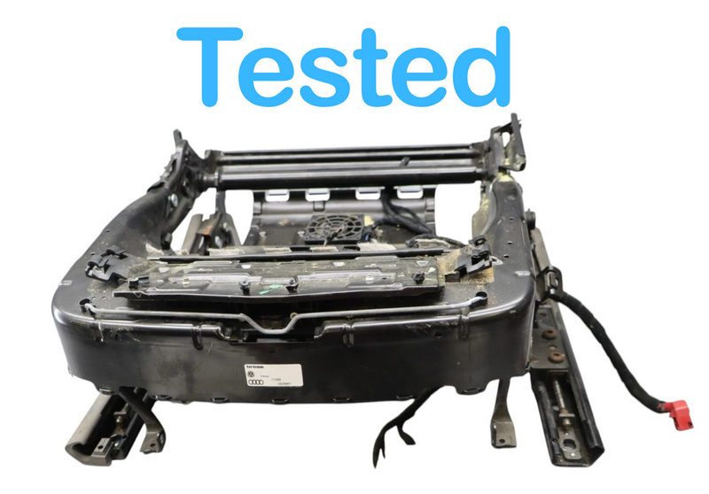 Load image into Gallery viewer, 06-12 Bentley Continental Front Left Lower Seat Rail Frame Track W/ Motor OEM

