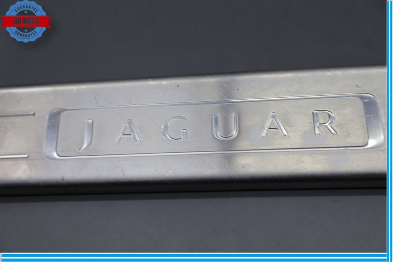 Load image into Gallery viewer, 10-15 Jaguar XJ XJL X351 Front Left Driver Side Door Sill Scuff Plate Trim Oem
