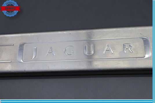 10-15 Jaguar XJ XJL X351 Front Left Driver Side Door Sill Scuff Plate Trim Oem