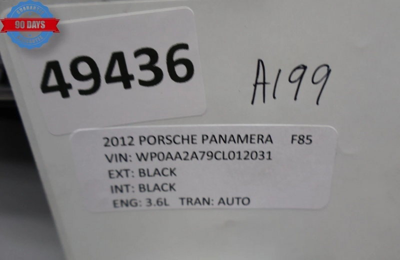 Load image into Gallery viewer, 10-16 Porsche Panamera 970 Front Right Passenger Exterior Door Handle Black Oem

