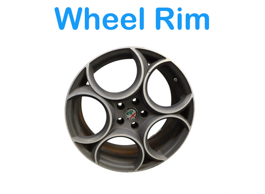 17-23 ALFA Romeo Stelvio Alloy Wheel Rim 8Jx 19H2 ET34 19" Oem