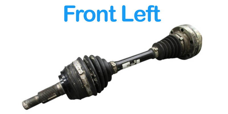 Load image into Gallery viewer, 11-17 Volkswagen Touareg Front Left Side Axle CV Drive Shaft 7P0501201 Oem
