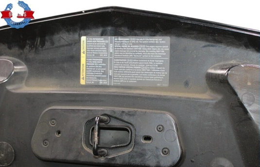 04-08 Cadillac XLR Front Hood Bonnet Shell Cover Panel Assembly Black Oem