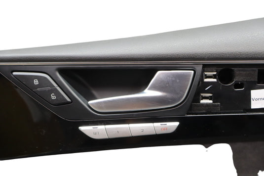 11-18 Audi A8L Quattro Front Right Passenger Side Interior Door Panel Trim Oem