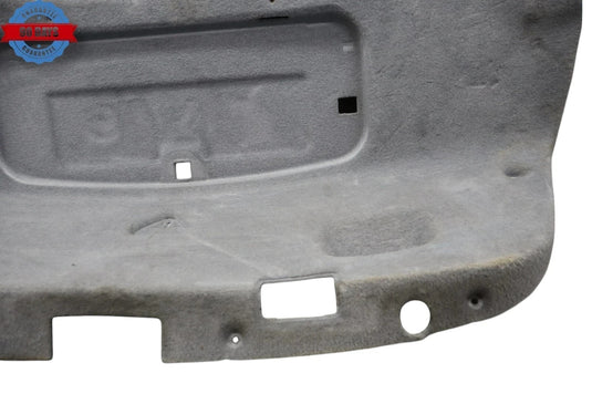 09-15 BMW 740i 750Li xDrive Rear Inner Trunk Cover Panel Tailgate 13648811 OEM