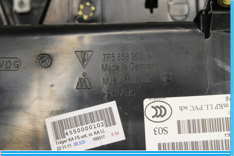 Load image into Gallery viewer, 11-17 Porsche Cayenne Front Left Driver Dash Lower Knee Trim Panel Cover Oem
