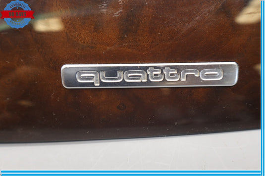 12-18 Audi A7 Quattro Front Right Passenger Side Wood Cover Trim Molding Oem