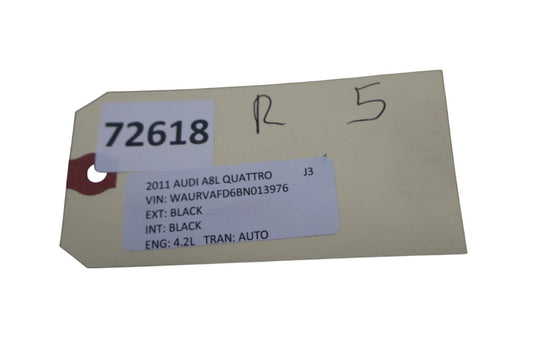 11-18 Audi A8L A8 Quattro Steering Wheel Black 4H0419091AA Oem