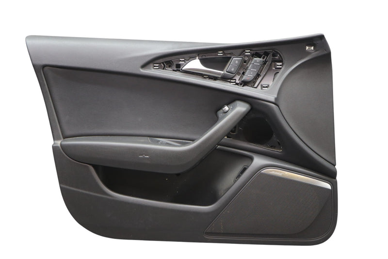 Load image into Gallery viewer, 12-18 Audi A6 Quattro Front Left Driver Side Interior Door Panel Cover Trim Oem
