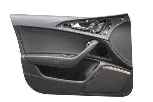 12-18 Audi A6 Quattro Front Left Driver Side Interior Door Panel Cover Trim Oem