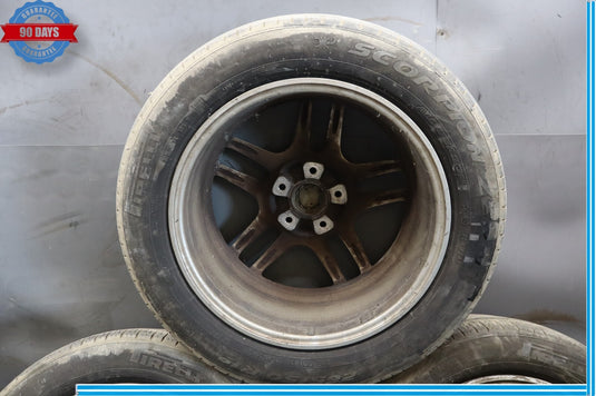 Porsche Cayenne 958 8.5 X 19 19" Wheel Rim Silver 7P5601025A Set of 4 Oem