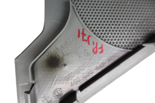 12-18 Audi A6 Quattro Front Right Door Speaker Grille Cover Silver 4G0035424 Oem