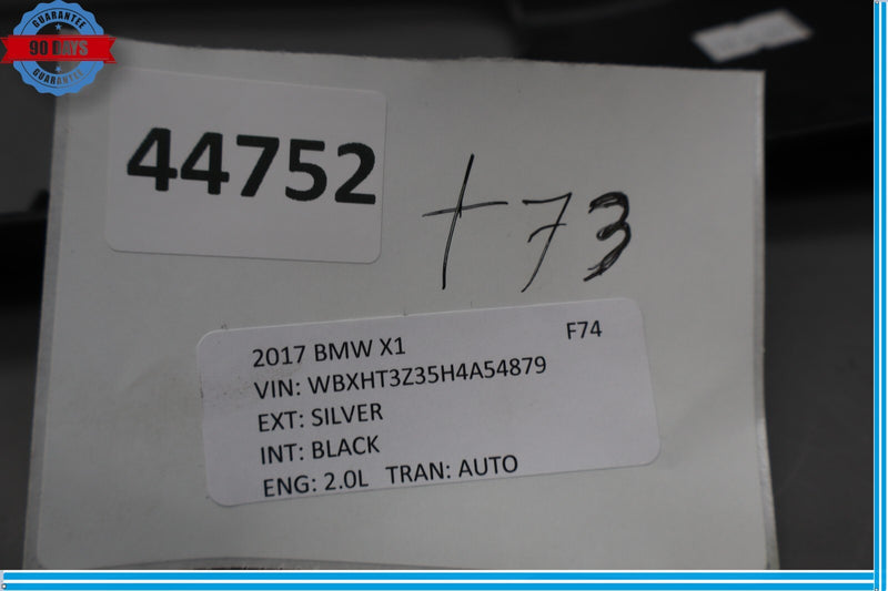 Load image into Gallery viewer, 16-19 BMW X1 F41 Front Right Side Passenger Seat Switch Trim Cover Panel Oem
