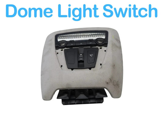 09-17 BMW 750Li 750Li xDrive Front Overhead Dome Light Lamp Sunroof Switch Oem