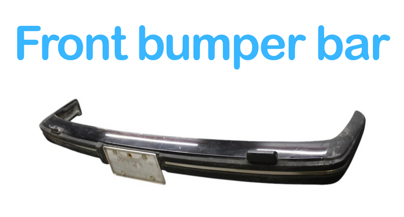 Load image into Gallery viewer, 1991 Bentley Turbo R Front Bumper Bar Cover Assembly Black Oem
