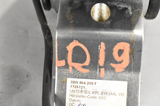 03-12 Bentley Continental Front Left Center Console Armrest Arm Rest Black Oem