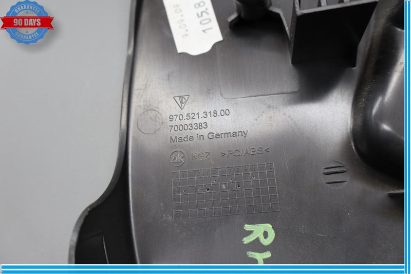 Load image into Gallery viewer, 10-16 Porsche Panamera Front Right Passenger Seat Inner Recliner Cover Trim Oem
