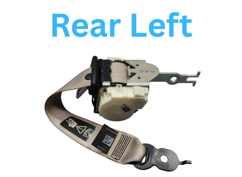 Load image into Gallery viewer, 09-15 BMW 740i 750Li xDrive Rear Left Side Seatbelt Seat Belt Retractor Oem
