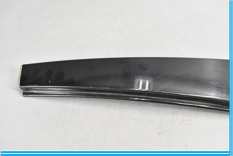 Load image into Gallery viewer, 09-15 BMW 750i 750Li Rear Left Side B Pillar Door Cover Molding Trim Black Oem
