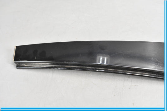 09-15 BMW 750i 750Li Rear Left Side B Pillar Door Cover Molding Trim Black Oem