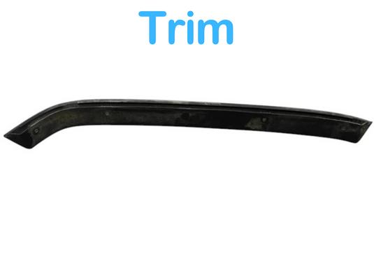 03-09 Hummer H2 Front Right Side Hood Flare Upper Cover Molding Trim OEM